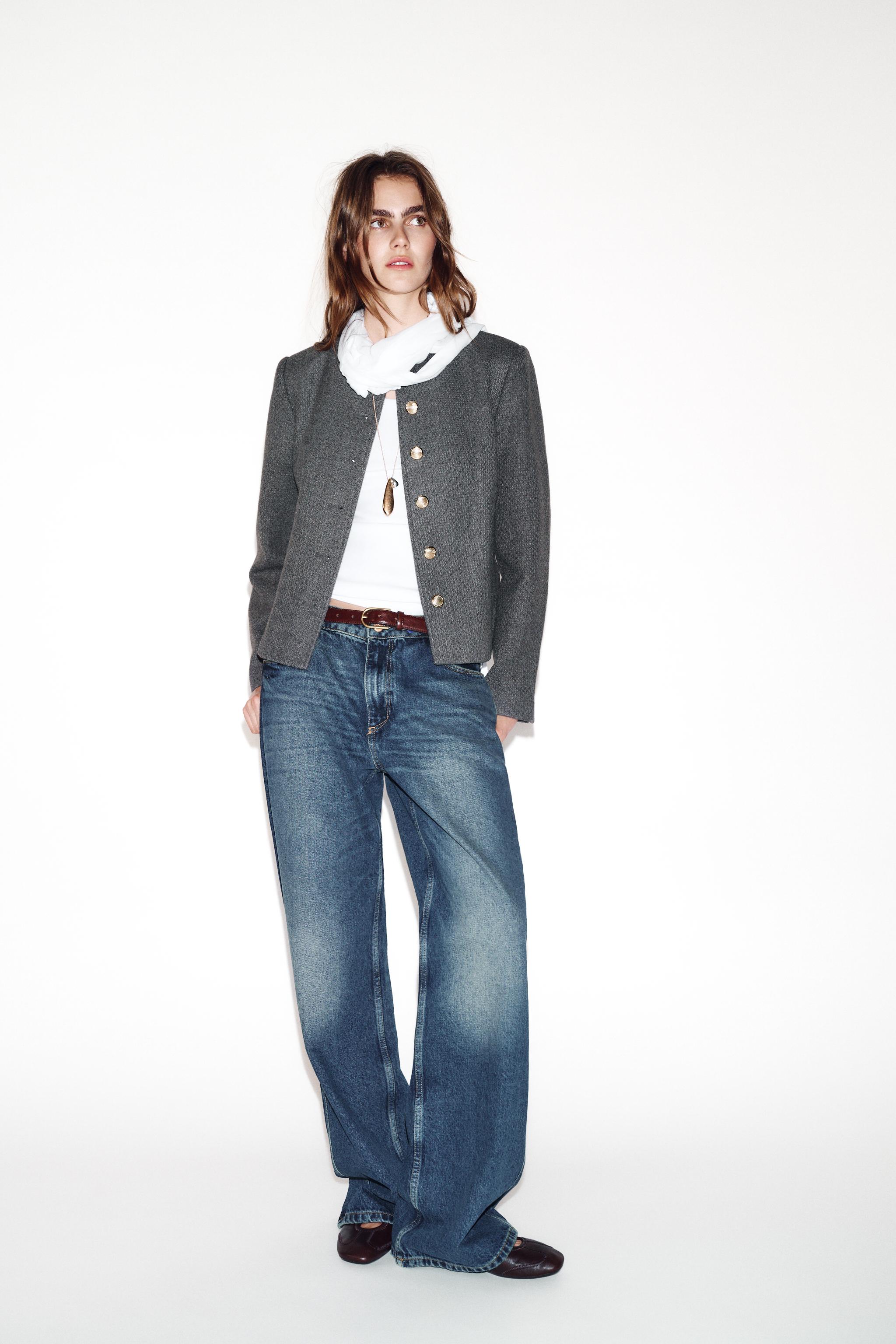 テクスチャーブレザー - レディース | ZARA 日本