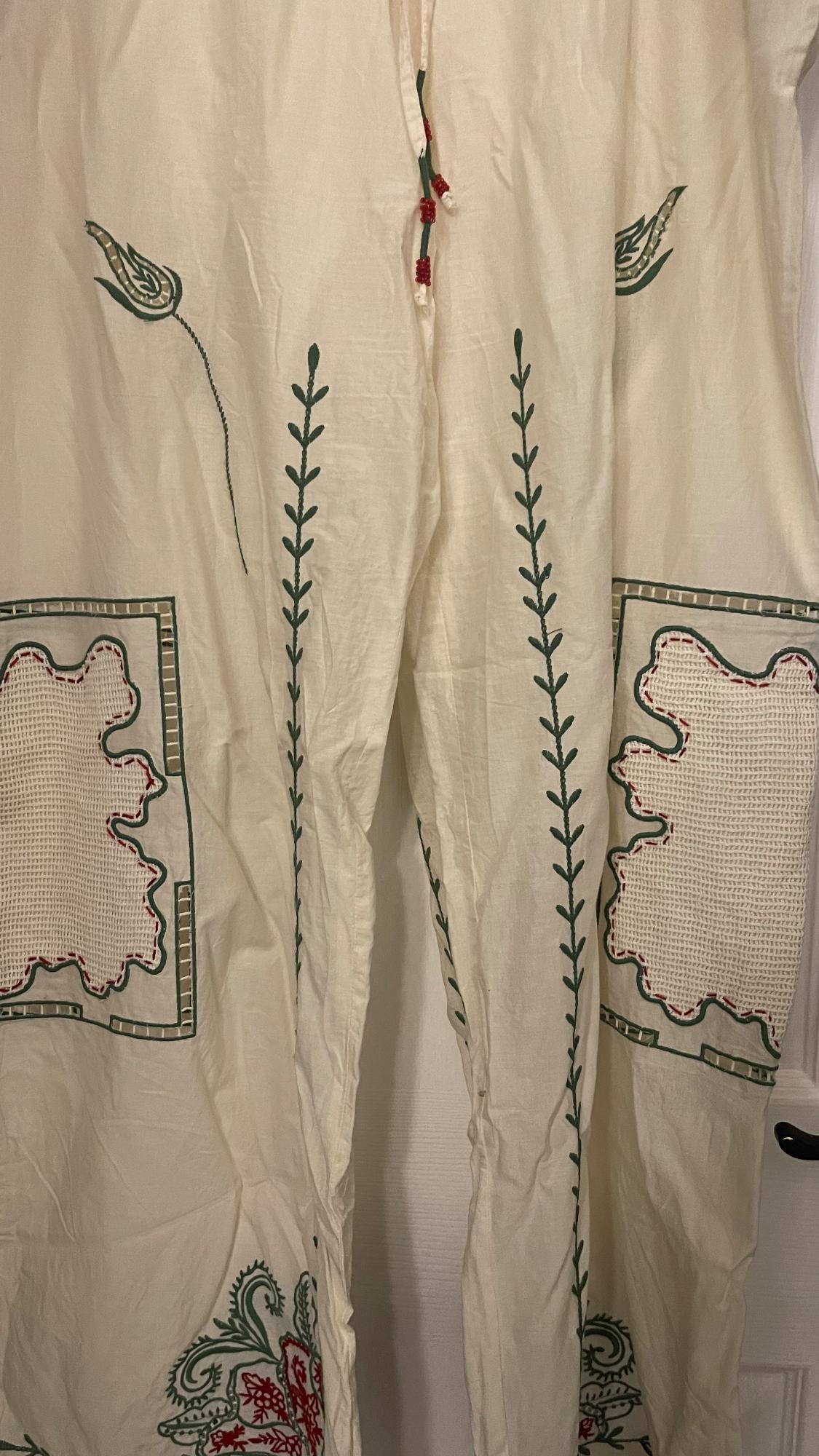 ZW COLLECTION EMBROIDERED TROUSERS - Image 3