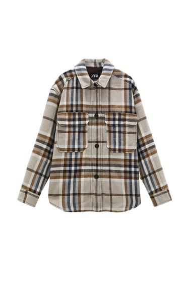 PLAID OVERSHIRT