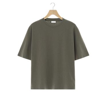 تيشرت REGULAR FIT مغسول - رمادي داكن الخاص بـ Zara