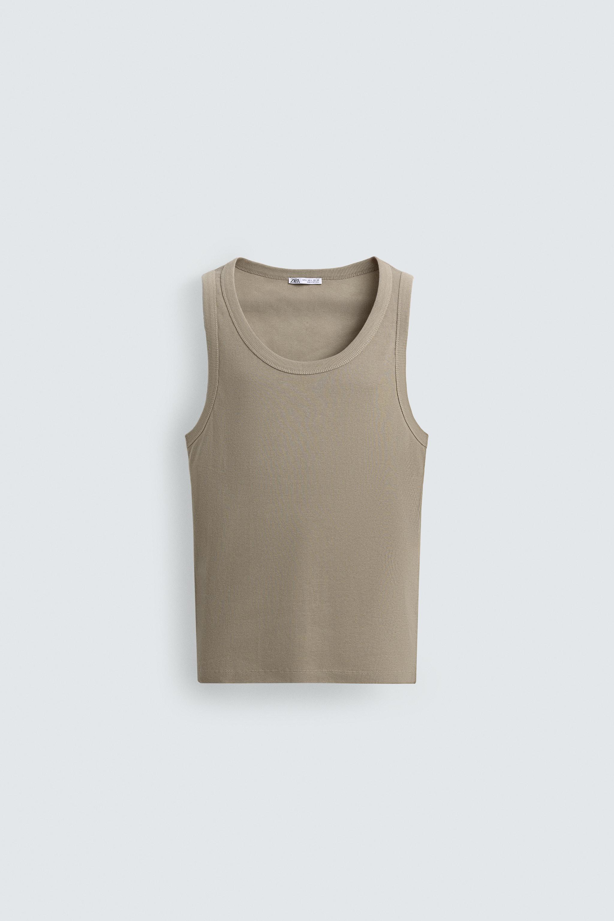 RIBBED TANK TOP