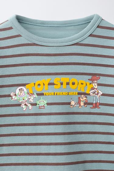 1 1/2-6 AÑOS/ PIJAMA ESTAMPADO RAYAS TOY STORY© DISNEY PIXAR - Raya verde de Zara