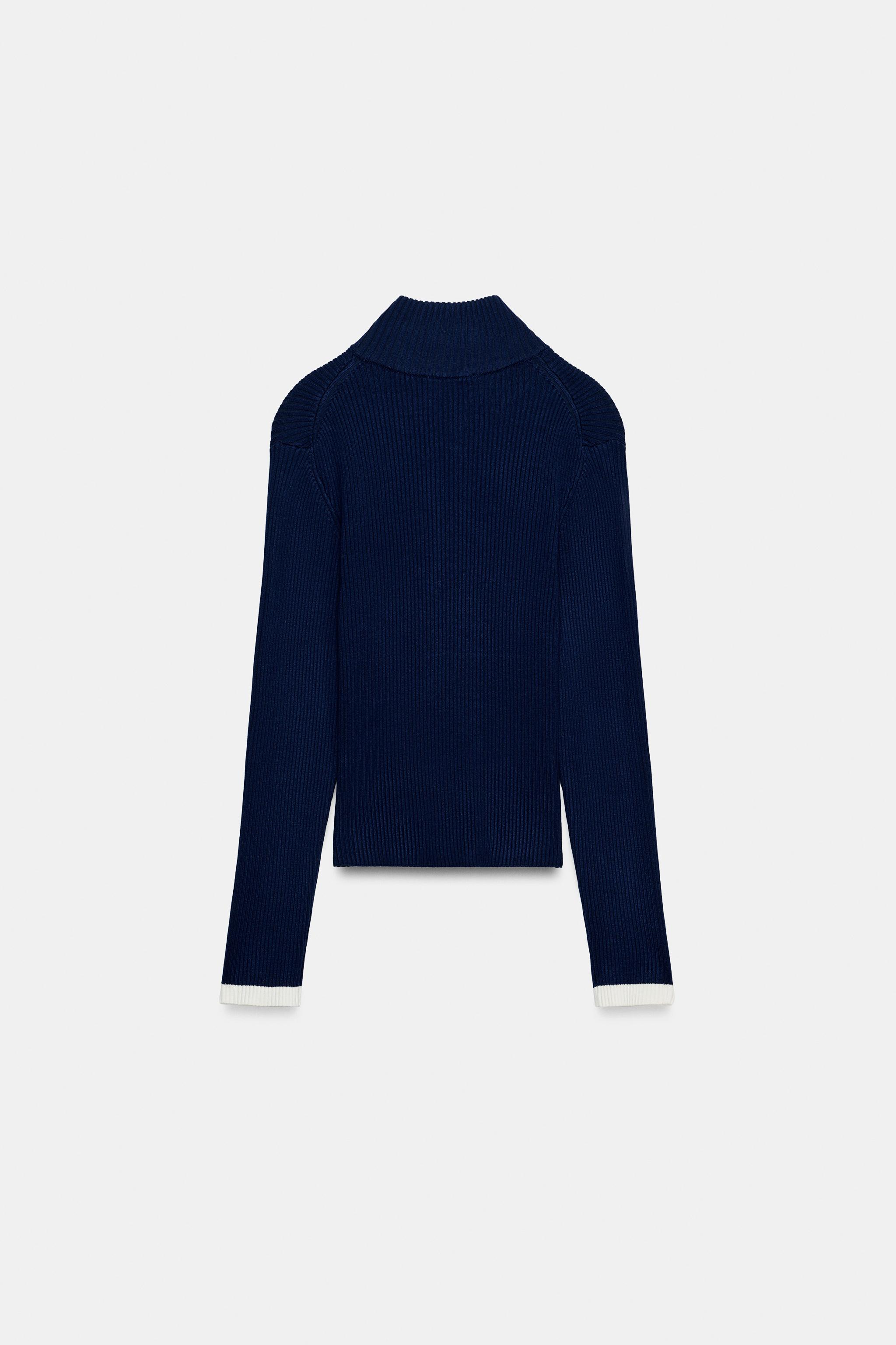 RIB KNIT CARDIGAN