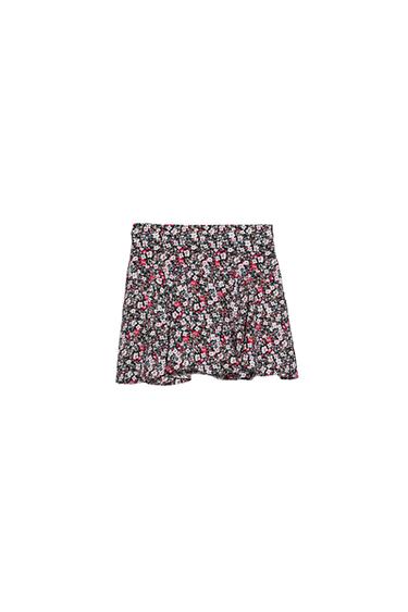 PRINTED BERMUDA SKORT