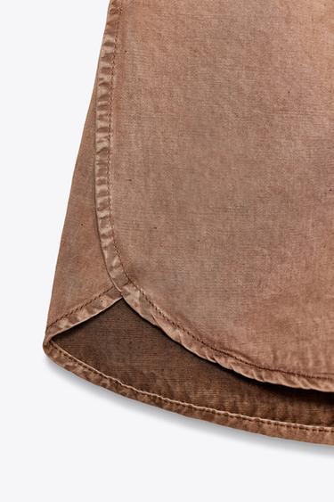 SHORT FENTES - Terracota de Zara - Image 7