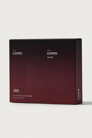 MAN UOMO EDT + MAN UOMO WINTER EDP 2X100ML (3.04 FL. OZ) — TINTED LEATHER 2