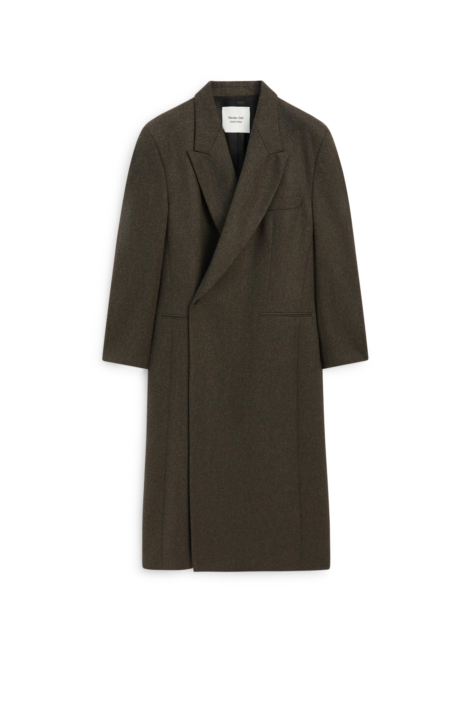Oversize double-breasted long coat - LIMITED EDITION
