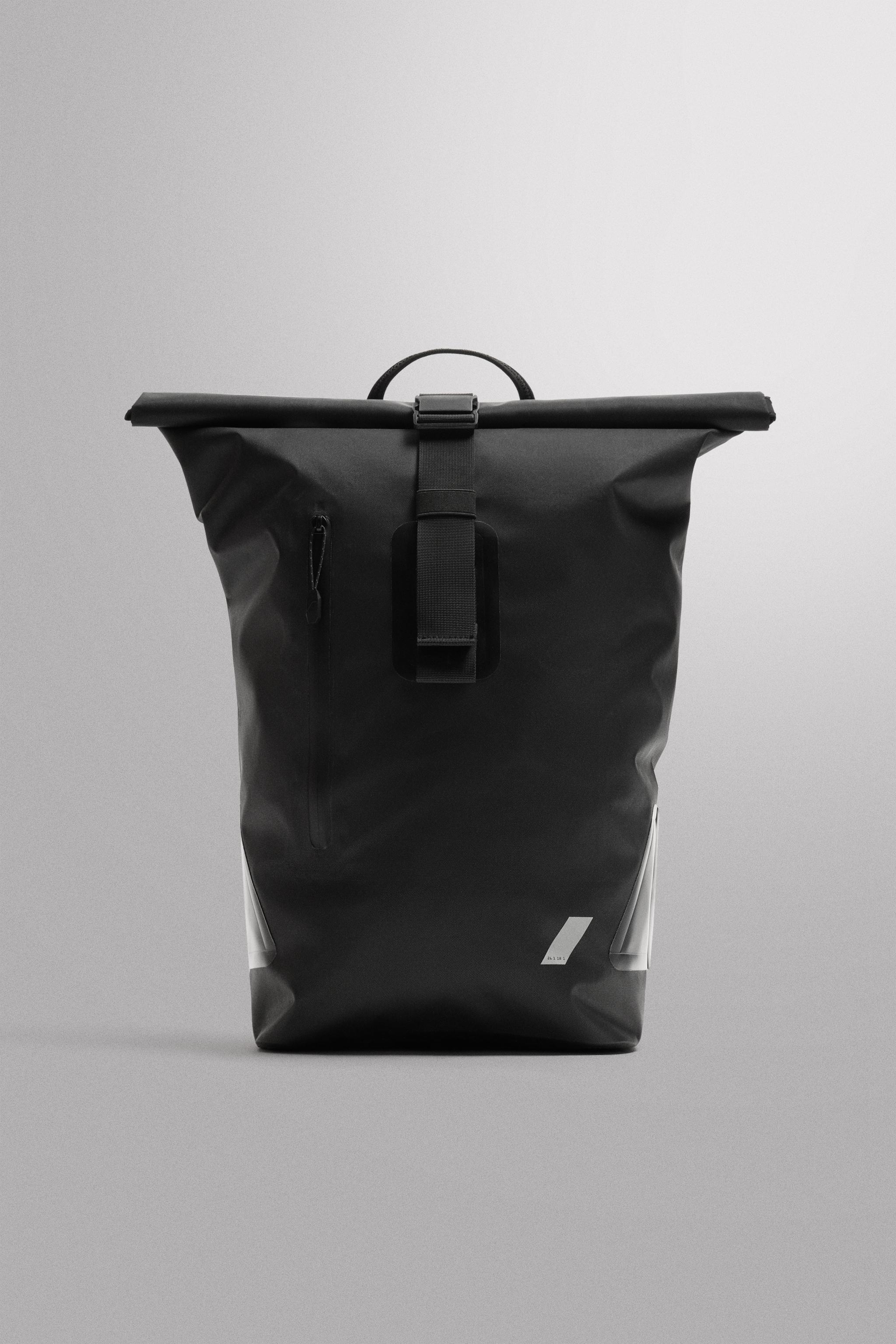 ZARA　タグ付き　リアルレザーボディーバッグ　ブラック　M バッグ・鞄 スモールバッグ | ZARA 日本