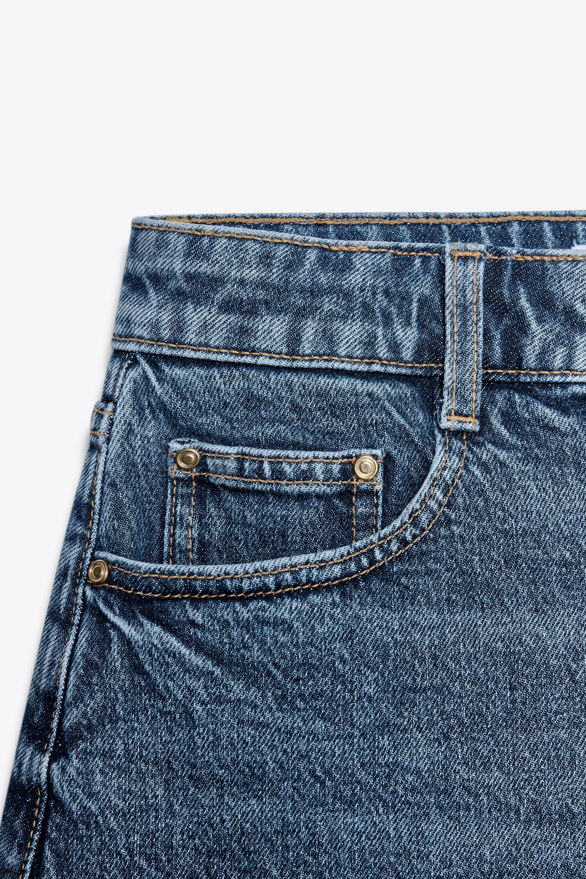 Z1975 HIGH-WAISTED MOM FIT SHORTS