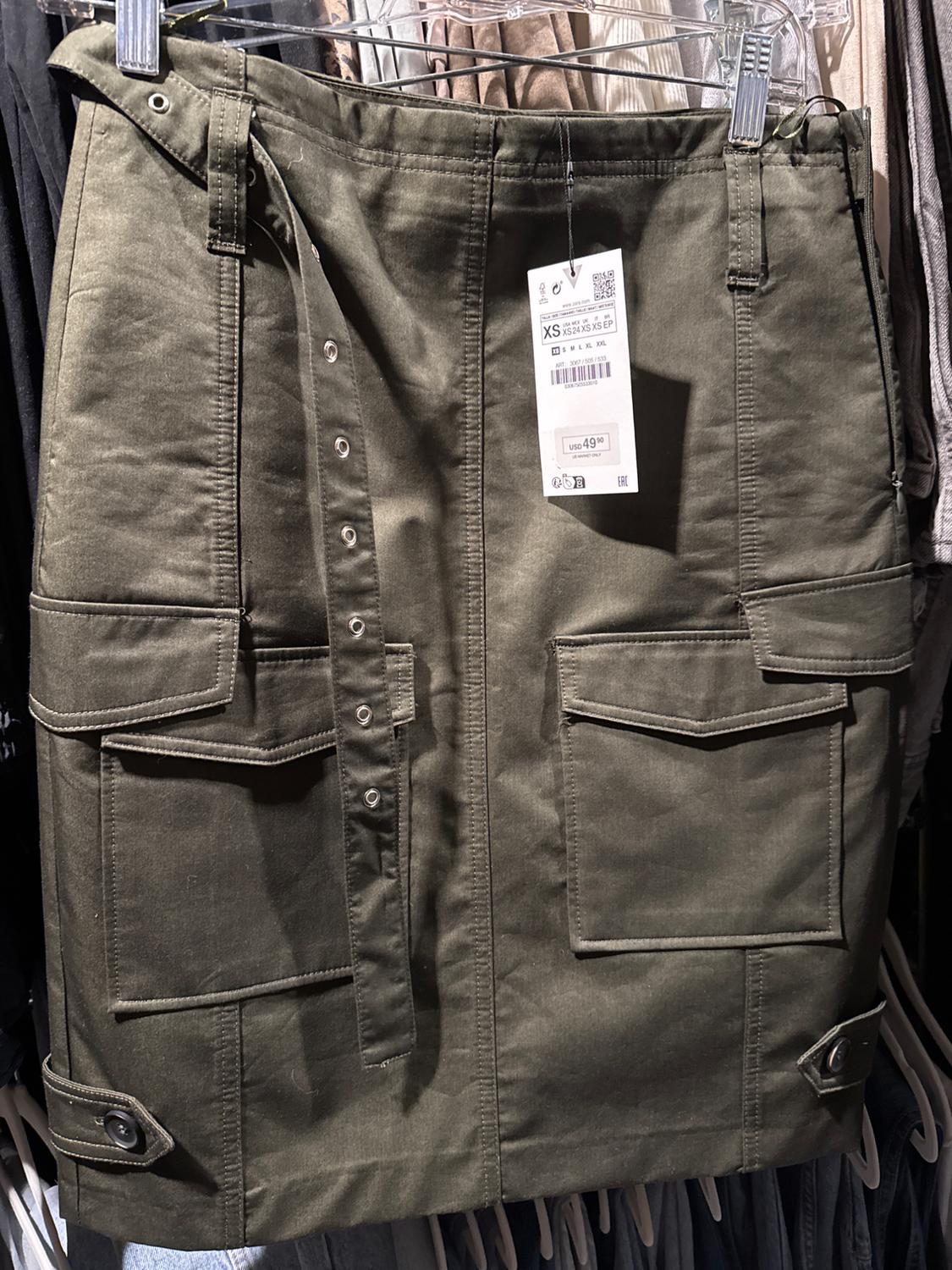 MIDI POCKET SKIRT