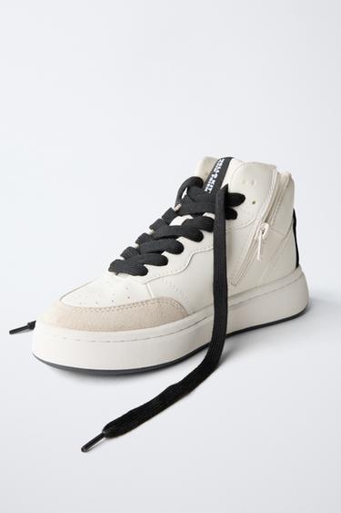 KUROMI © SANRIO BASKET TRAINERS - White by Zara - Image 2