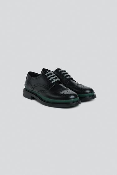 LEATHER SHOES — Black 1