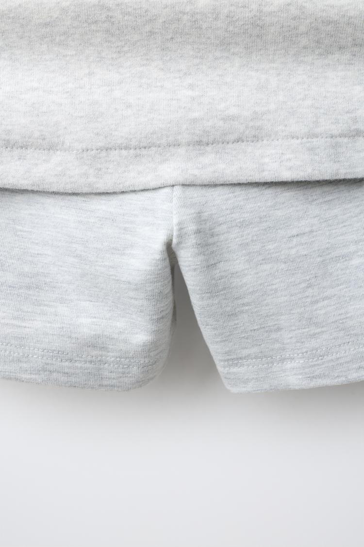 Falda pantalón cruzada con cinta lateral 5
