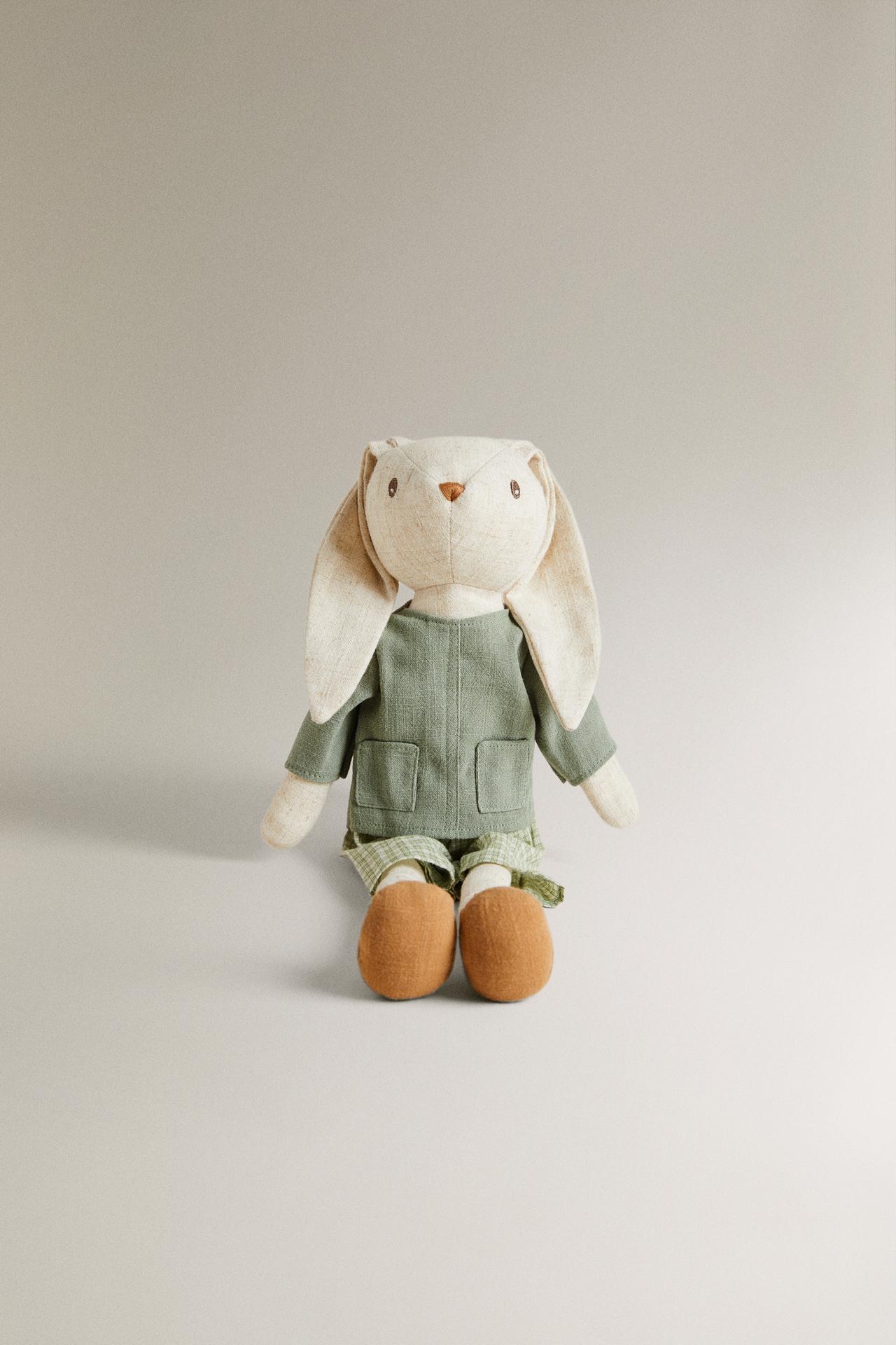 KIDS’ BUNNY PLUSH TOY — Multicolored