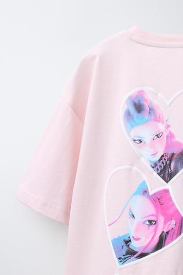 T-SHIRT IMPRIMÉ KPOP DEMON HUNTERS™ NETFLIX © - Rose de Zara - Image 3