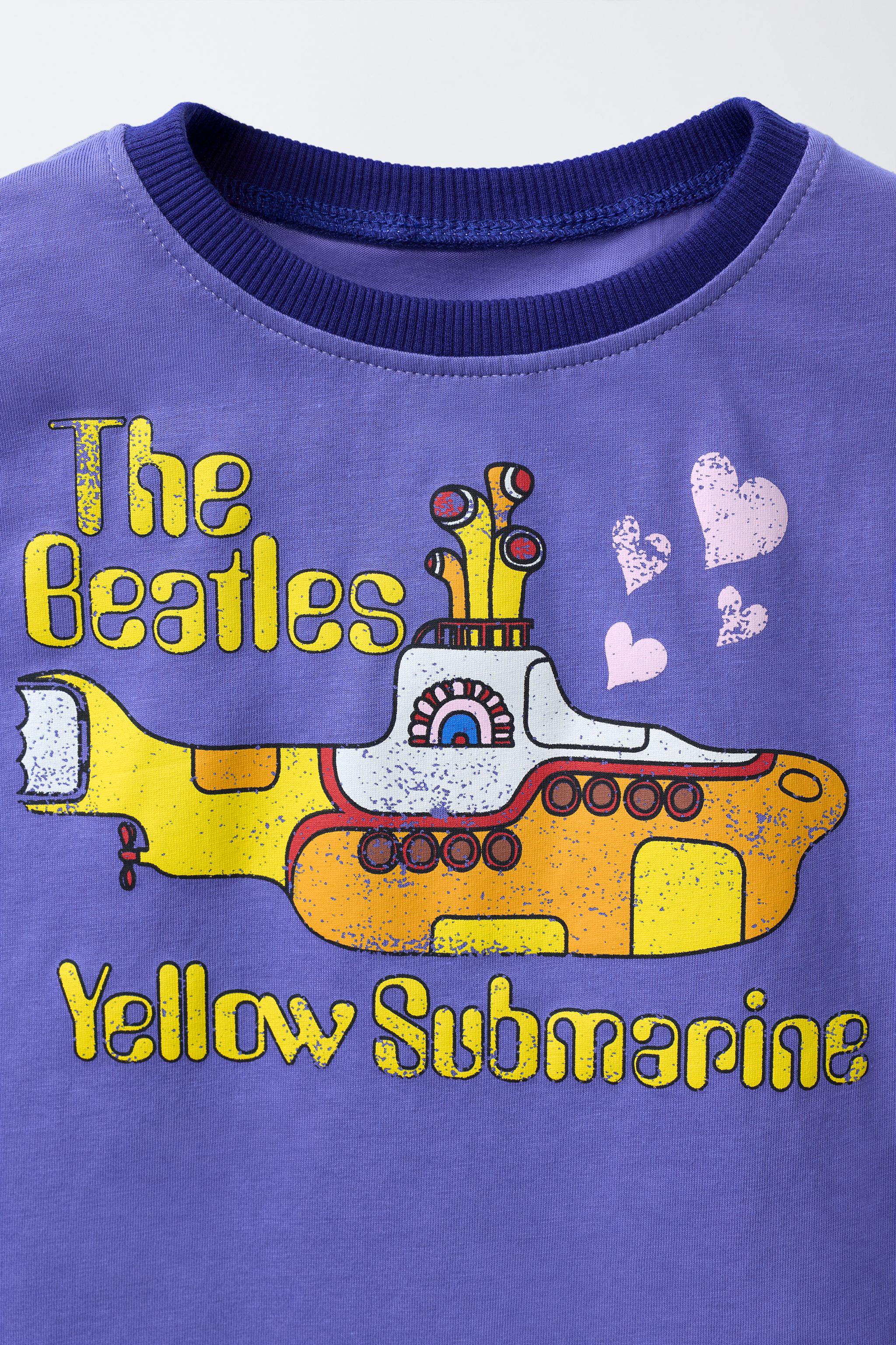 新品☆ZARA ザラ×ビートルズ BEATLES デザインTシャツ Zara “The Beatles” shirt