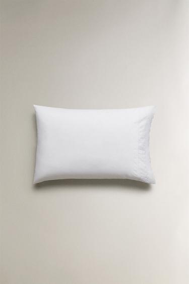 EMBROIDERED PILLOWCASE - White by Zara - Image 2