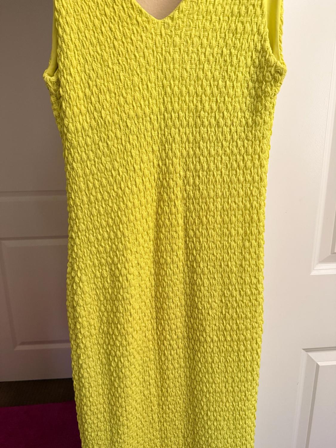 TEXTURED MIDI DRESS - Image 5