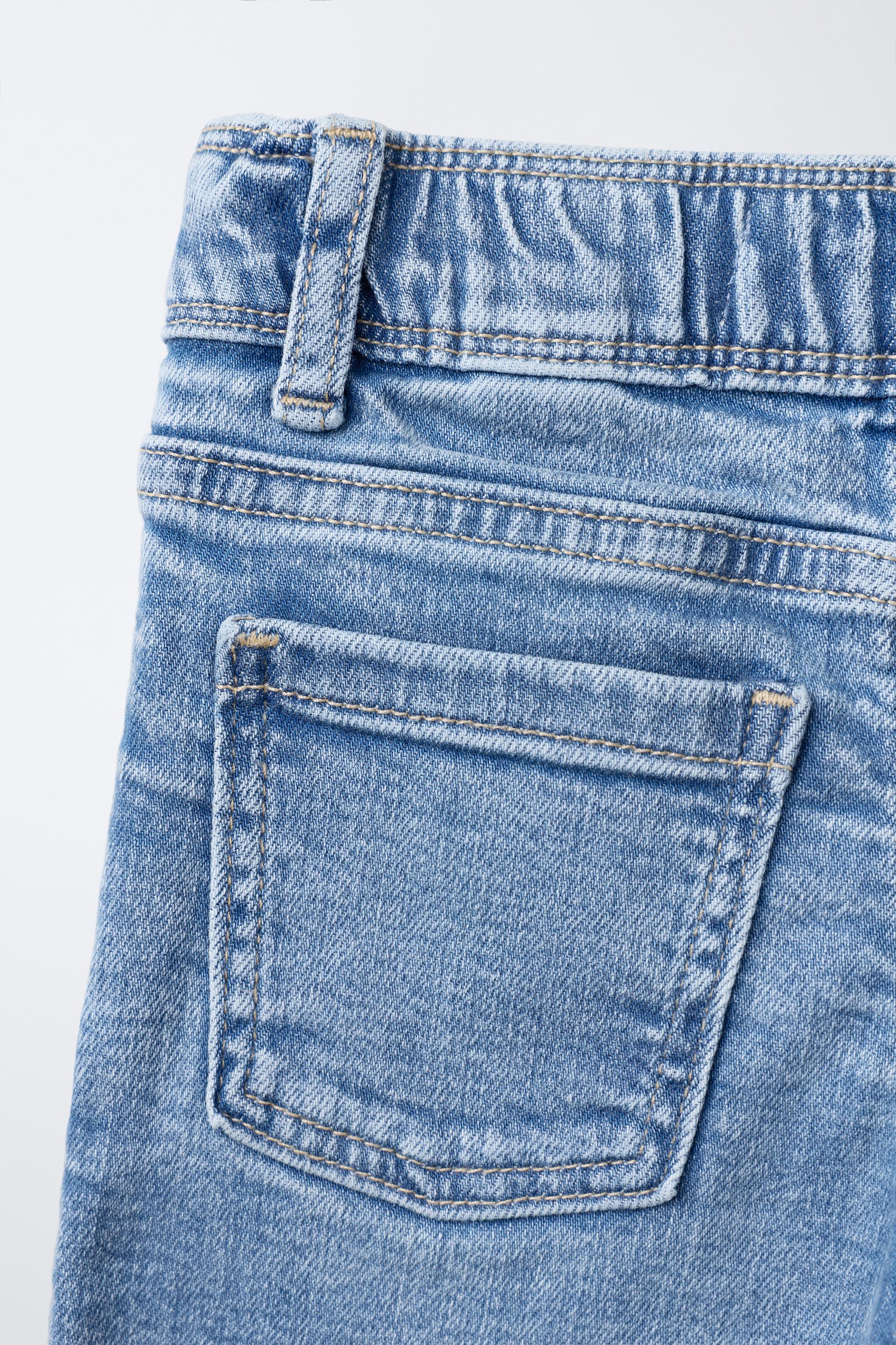 JUPE-CULOTTE EN JEAN CONFORTABLE