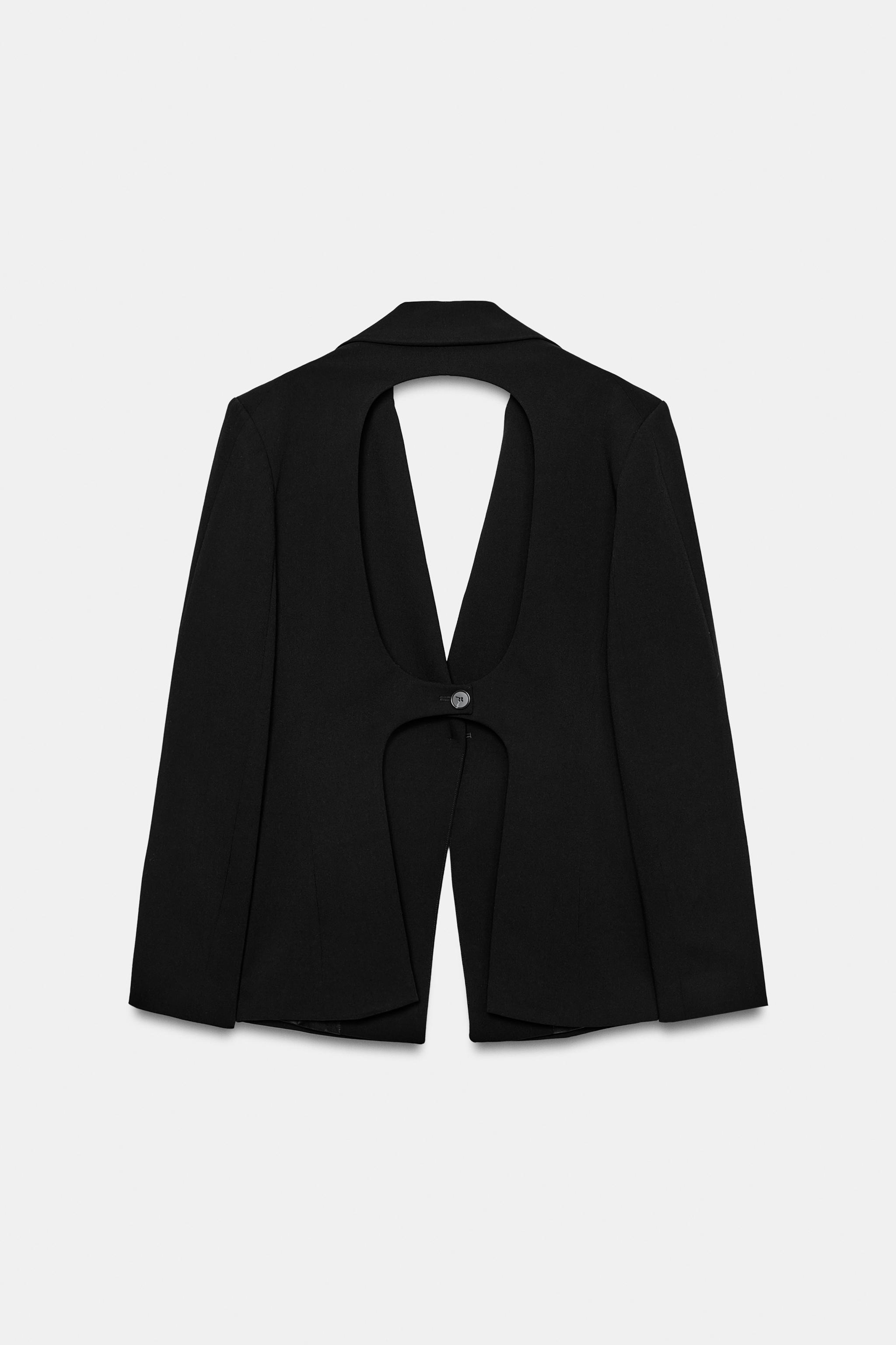 OVERSIZED BLAZER WITH BACK VENT