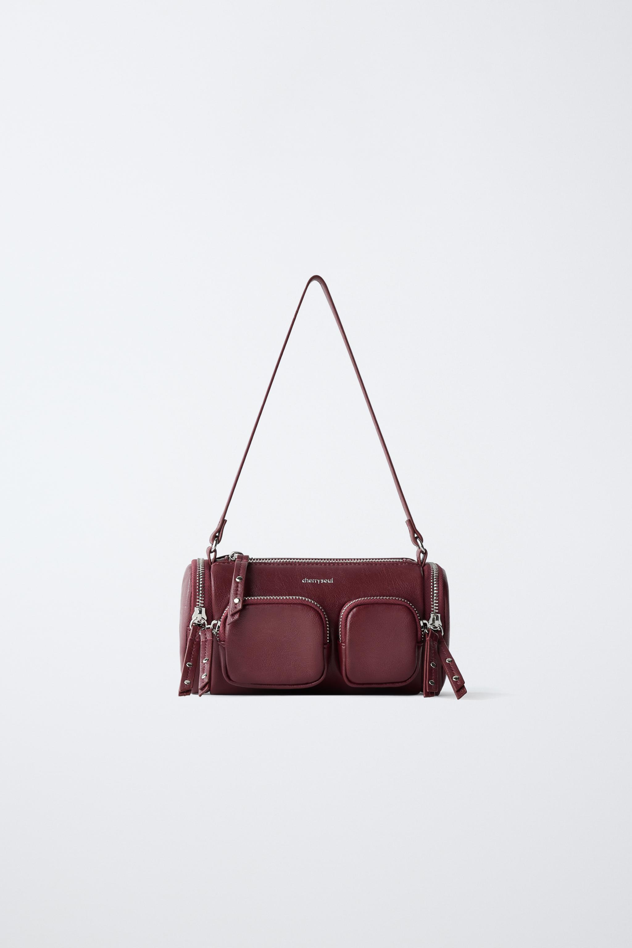 merucarigonta CEPLİ SHOULDER ÇANTA - Kestane | ZARA Türkiye / Turkey