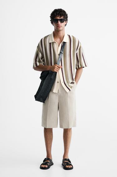 Zara WOVEN SHOPPER BAG - Black - Image 0