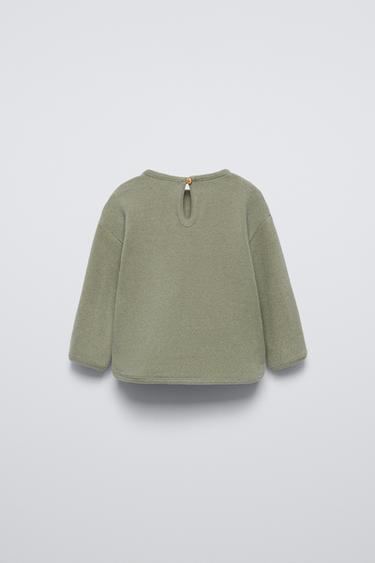 SOFT-TOUCH T-SHIRT - Mid-green by Zara - Image 1