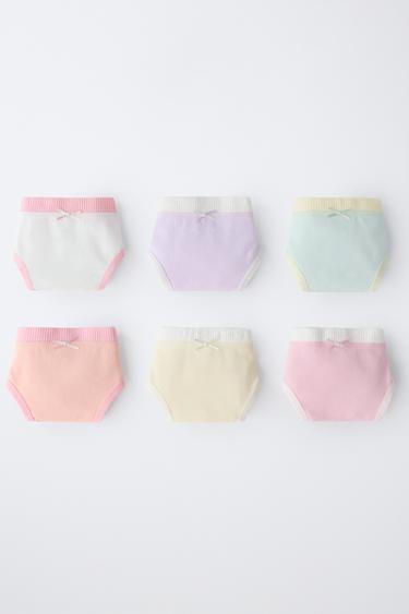 1 1/2-6 ANS / LOT DE SIX CULOTTES CONTRASTÉES - Multicolore de Zara - Image 4