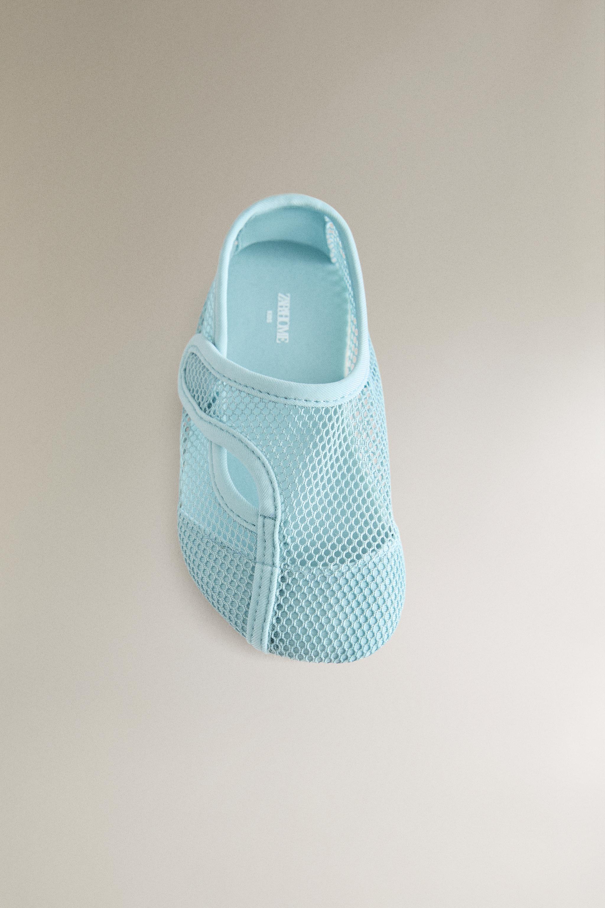 Детские тапочки Zara KIDS' MESH SLIPPERS — фото 5