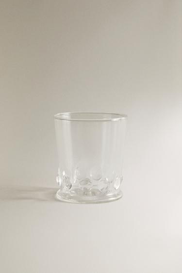 VERRE BOROSILICATE POIS RELIEF - Transparent de Zara - Image 0