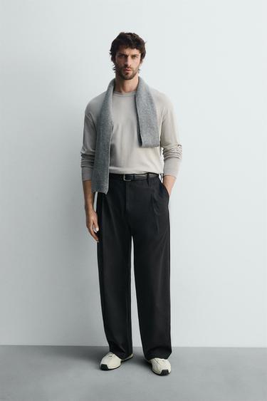 JERSEY MEZCLA VISCOSA - Gris claro de Zara - Imagen 0