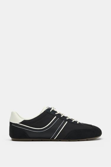 TURN-SCHUH MIT FERSENKAPPE - Schwarz von Zara