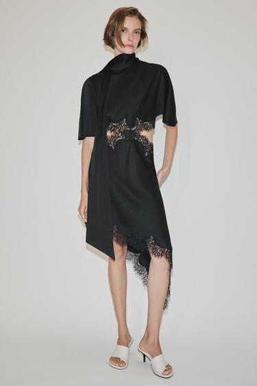 zara ladies dresses south africa Women's Lace Color:Orange