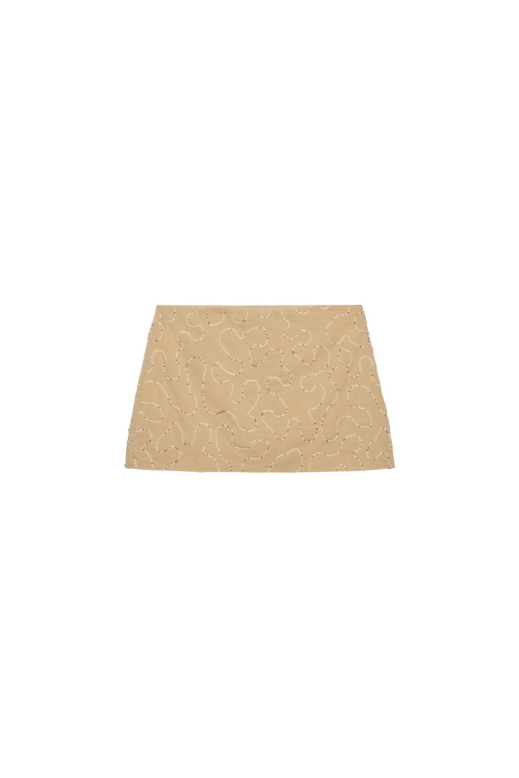 BEADED MINI SKORT - image 3