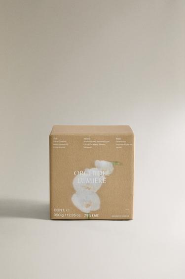(350 G) ORCHIDÉE LUMIÈRE SCENTED CANDLE - Purple by Zara - Image 3
