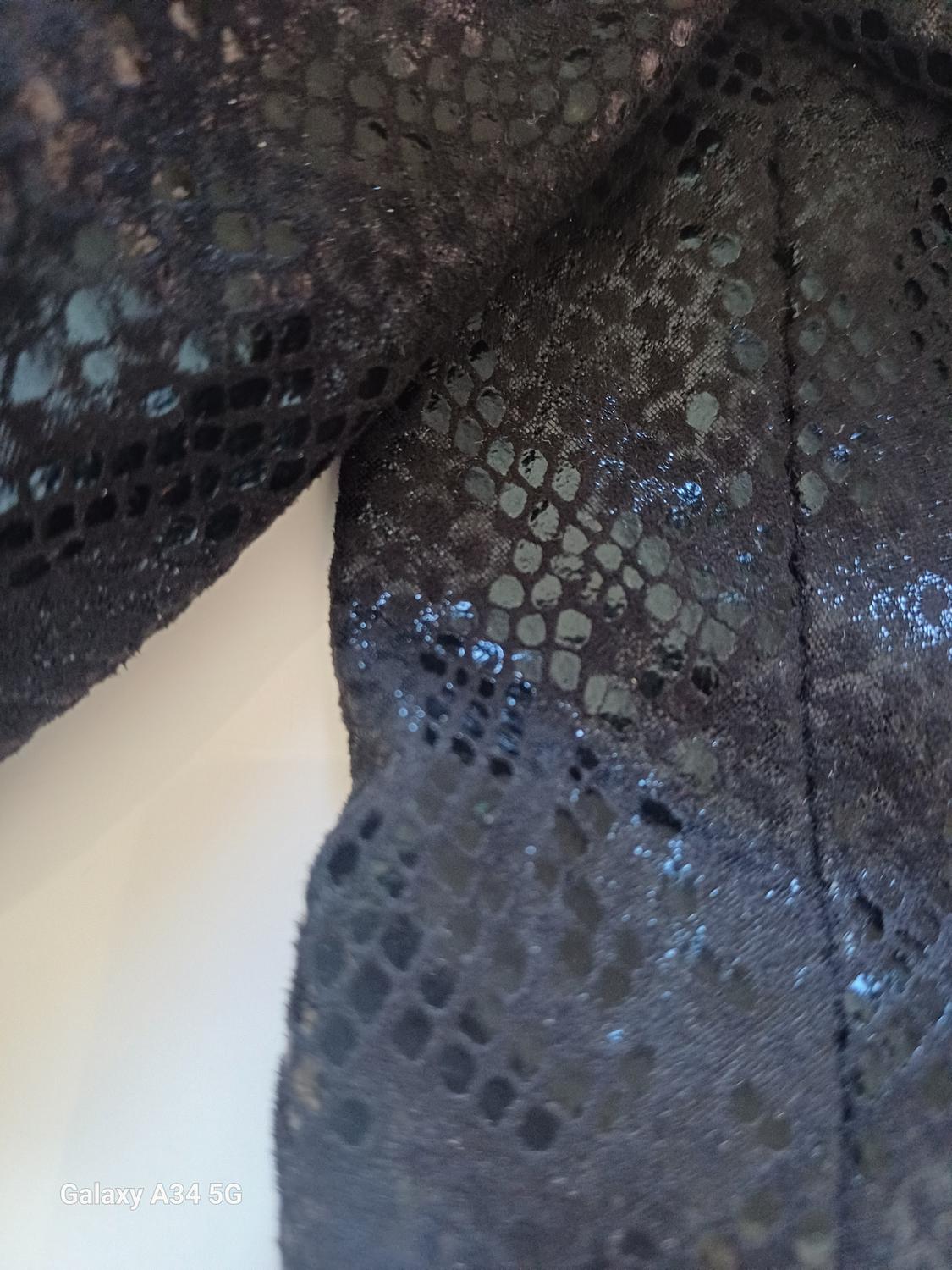 FAUX SNAKESKIN LEGGINGS - Image 5