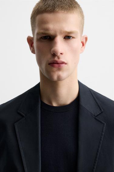 Zara 限量版西裝外套 - 海藍色