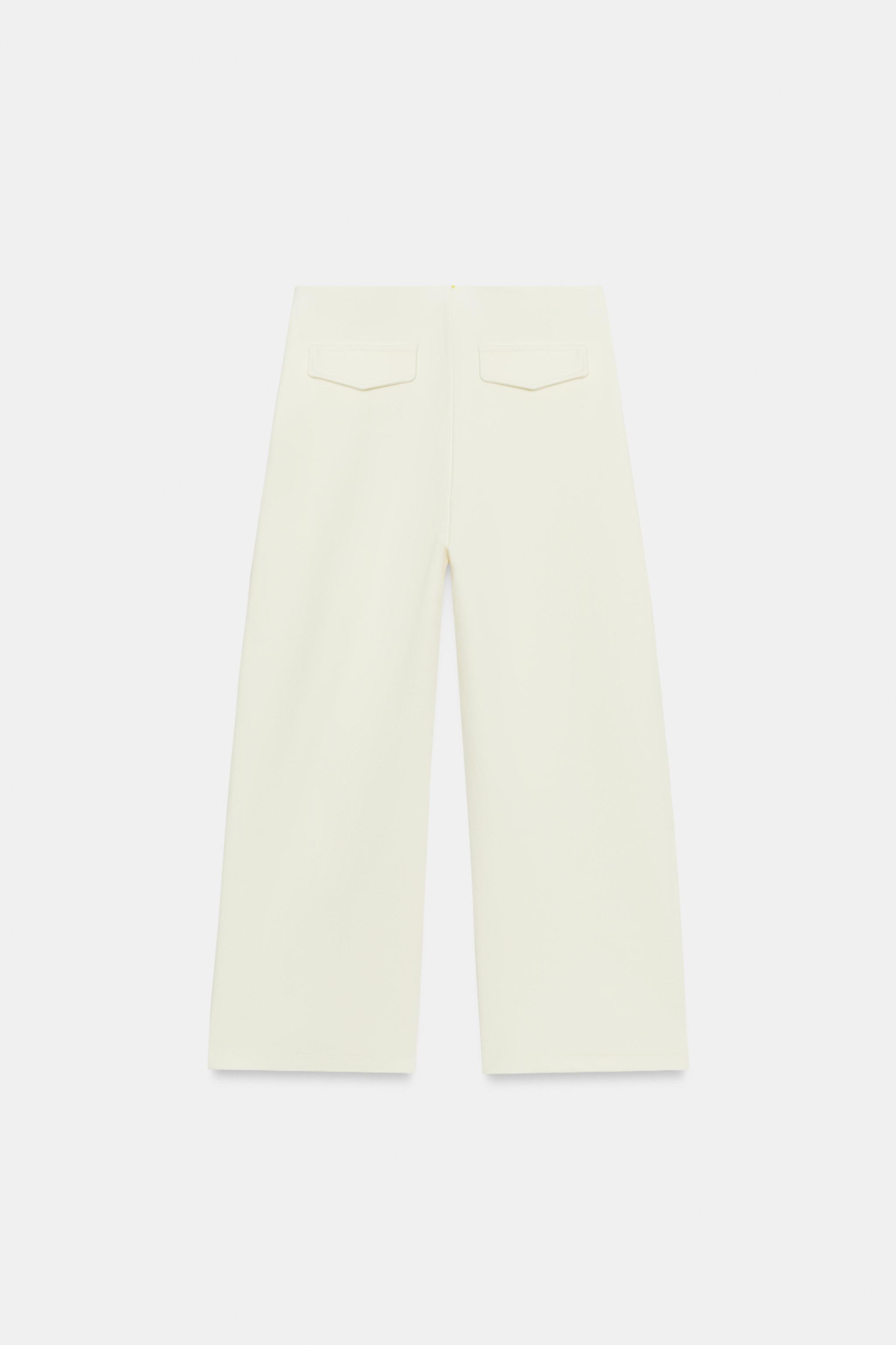 Zara Geniş Paça Pantolon görsel 6