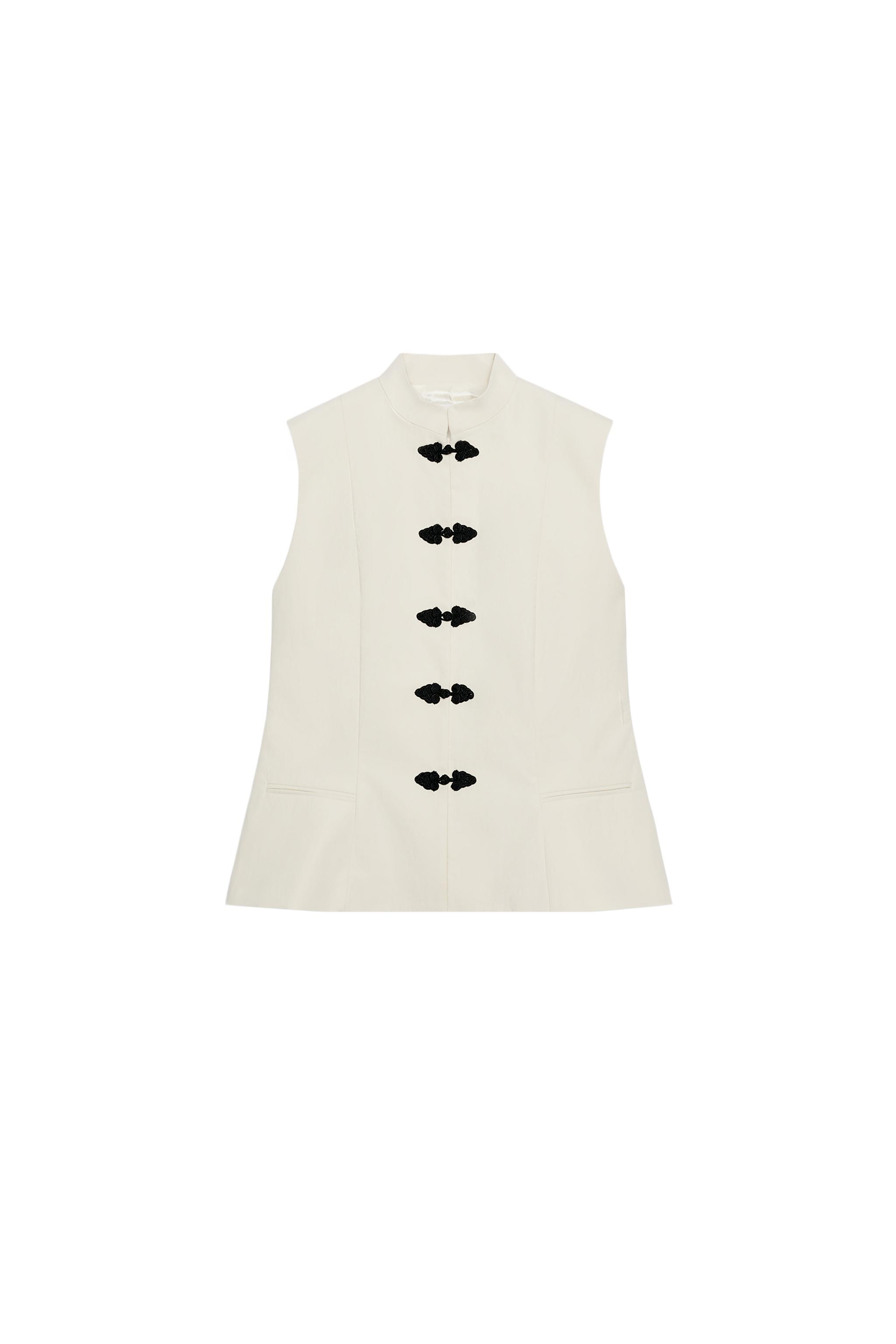 ZW COLLECTION TAILORED VEST - Sand | ZARA United States