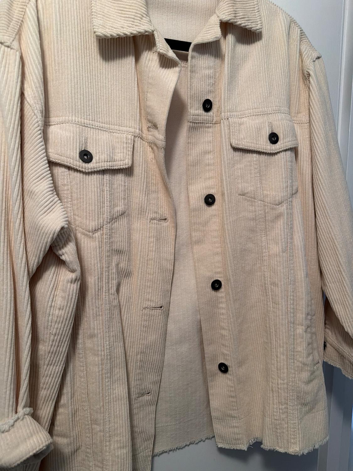 CORDUROY OVERSHIRT WITH POCKETS - Image 2