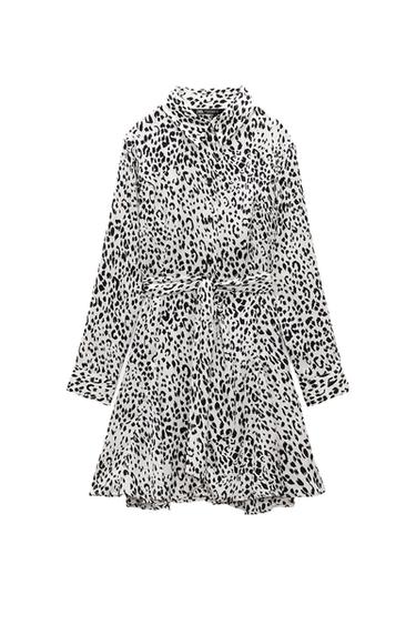 MINI ANIMAL PRINT DRESS