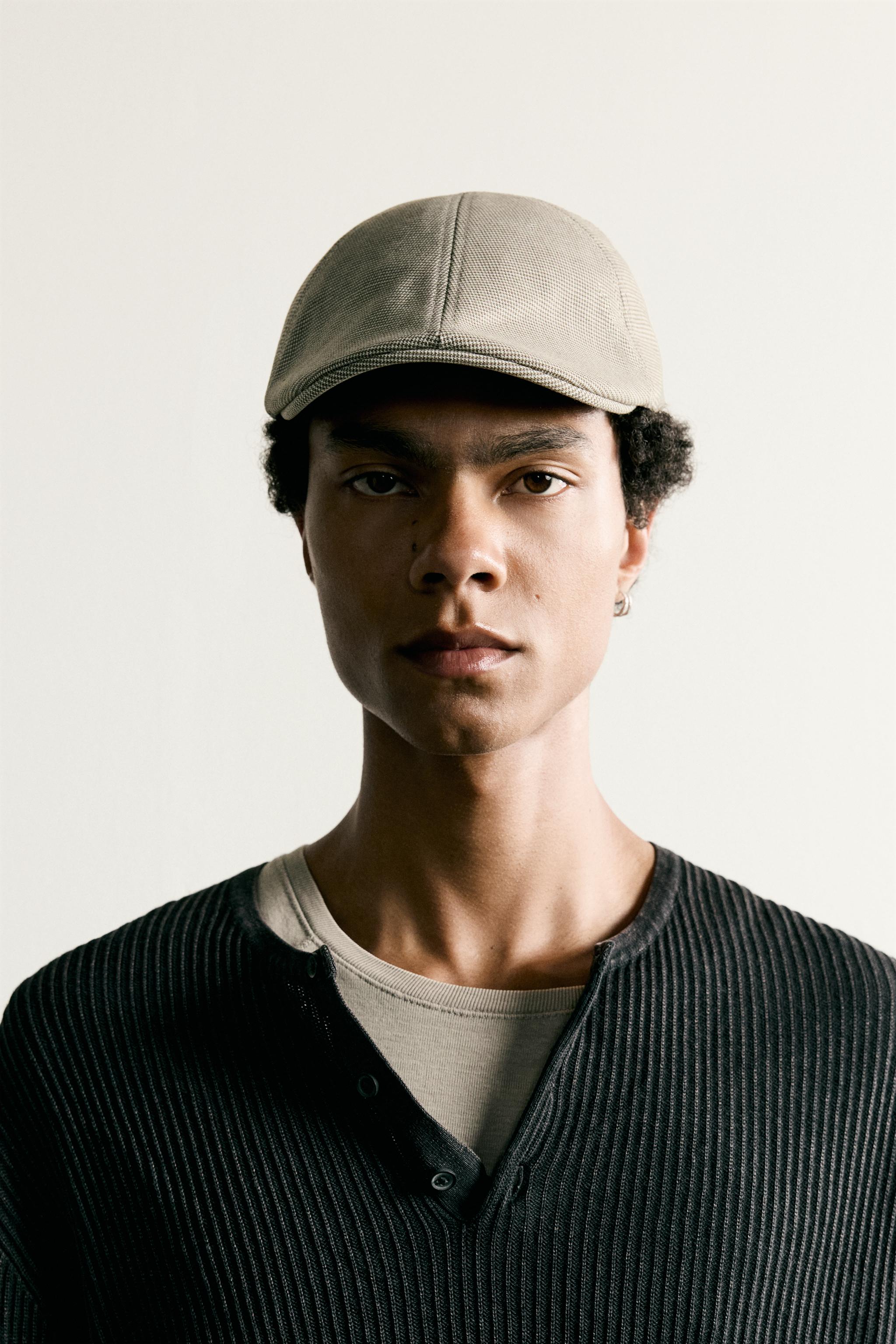 TEXTURED PLAID BERET