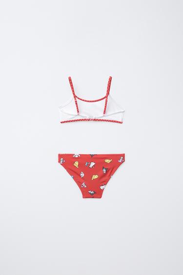 6-14 ANS/ BIKINI HELLO KITTY AND FRIENDS © SANRIO - Rouge de Zara - Image 1