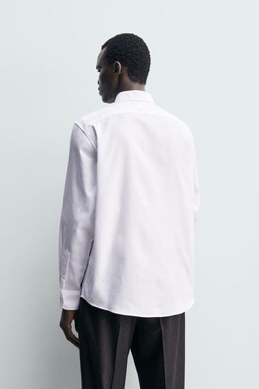 CHEMISE STRUCTURÉE EASY CARE - Blanc de Zara - Image 2