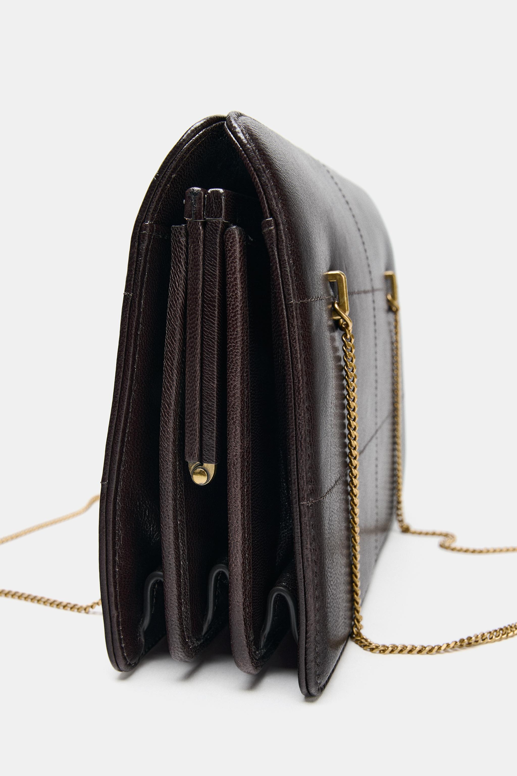 LEATHER SHOULDER BAG