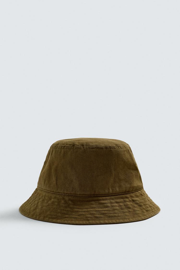 ZARA WASHED BUCKET HAT