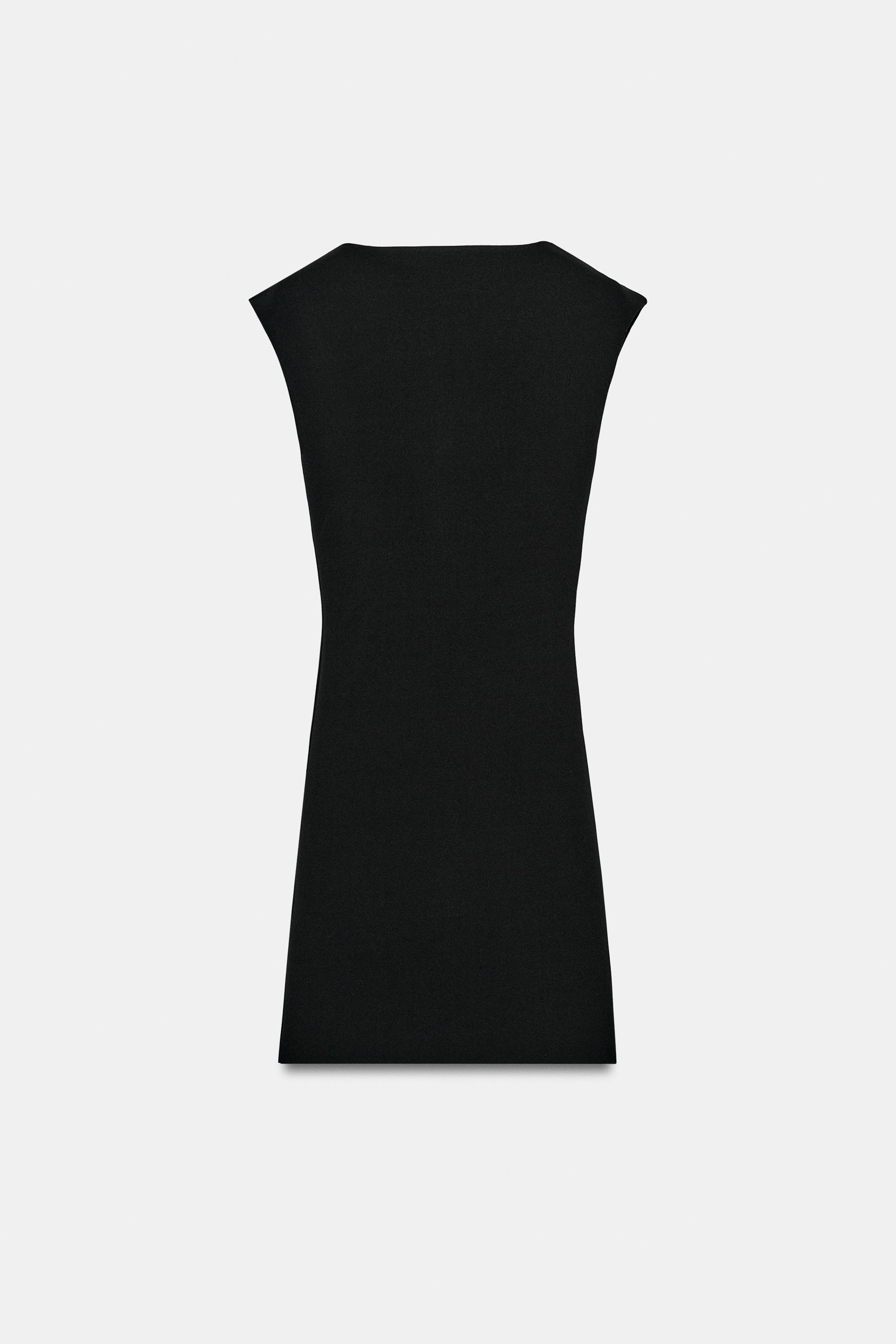 STRETCH KNIT CUT OUT DRESS