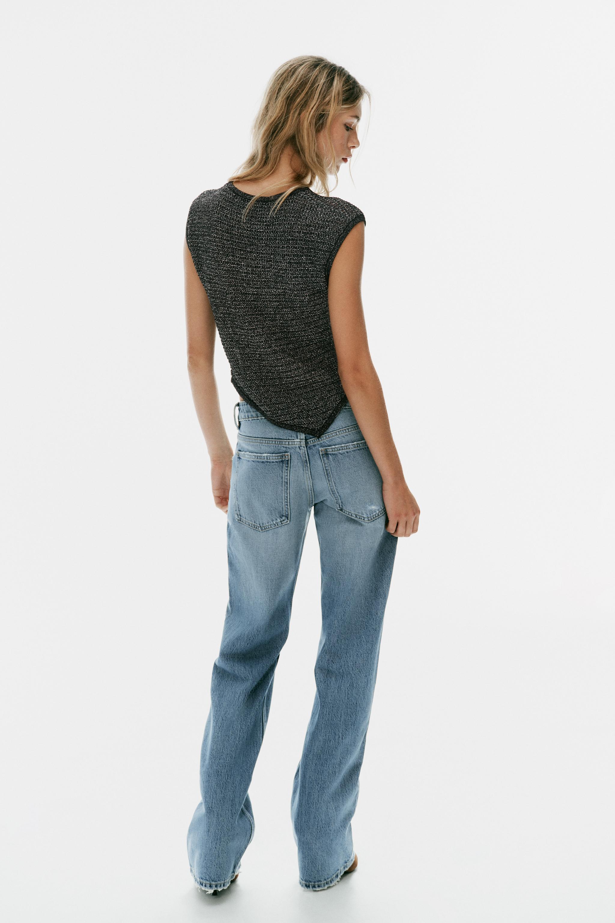 TOP EN MAILLE ASYMÉTRIQUE
