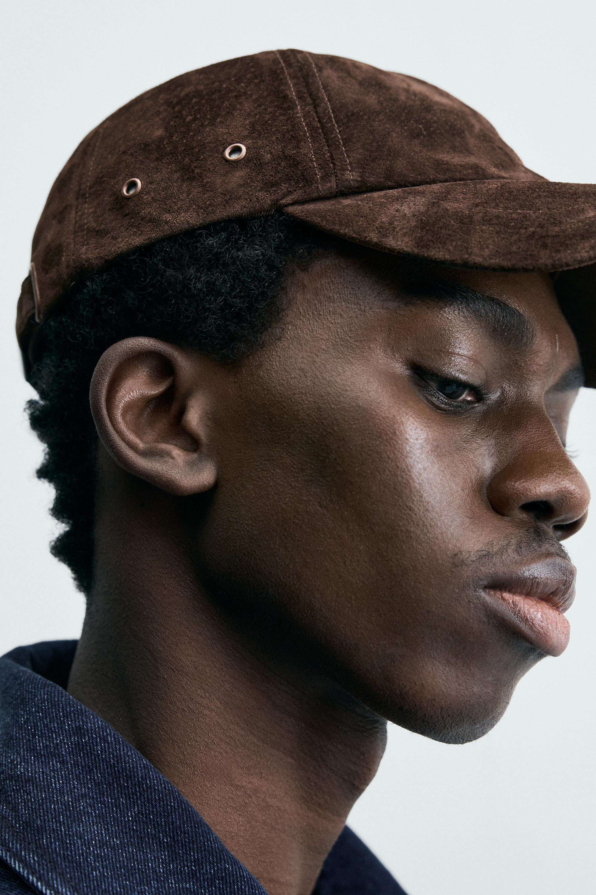 Zara  leather cap Leather jacket of the season ? . . . . . Lederjacke Leather  main image 4