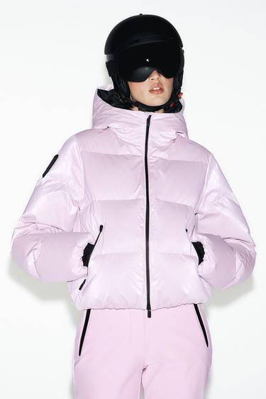 QUILTED ANORAK WITH 80% DOWN 20% FEATHER, WATER-RESISTANT, WINDPROOF, RECCO® TECHNOLOGY, SKI COLLECTION - Pink by Zara - Image 6